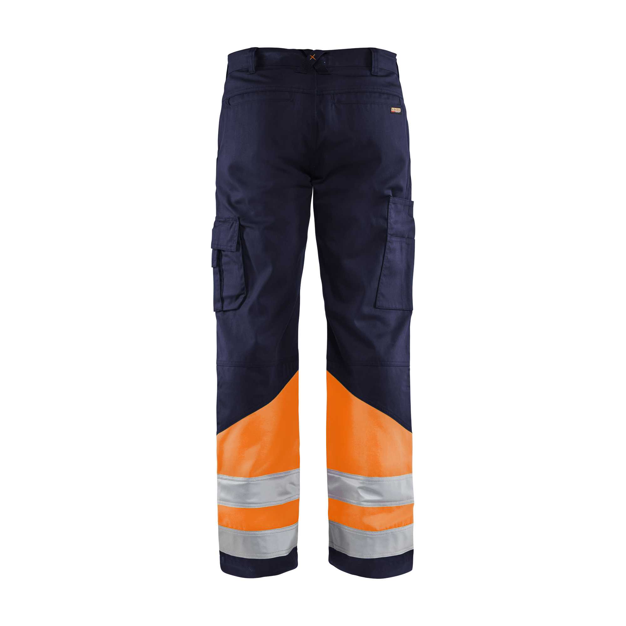 BLAKLADER 15641811 | Hi Vis trousers Hi Vis Reflective Work Trousers Men - twill fabric